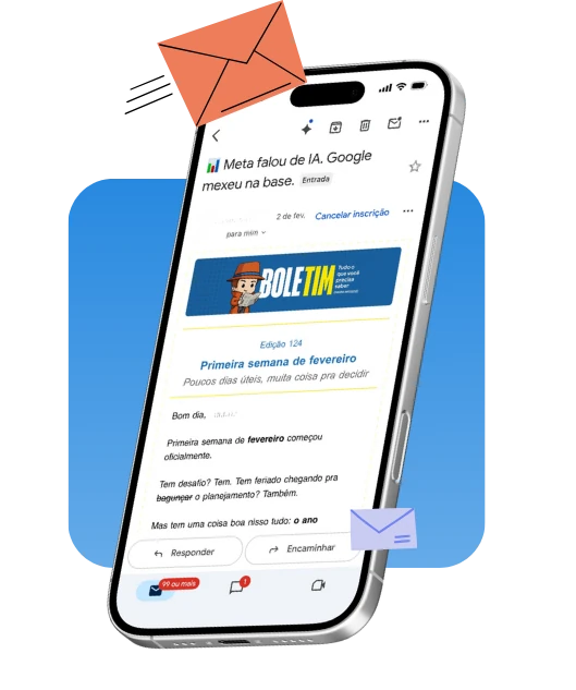 Preview do BoleTIM no celular